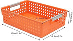 Turn In Trays Classroom,24 Pack Classroom Baskets For Classroom,Plastic Storage Baskets With Handles,Modern Colorful Organizer Baskets,Classroom Storage Bin Book Baskets For Pencils Storage - Image 5