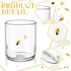 SiliFine 2 PCS Bee Icon Juice Glasses - Image 3