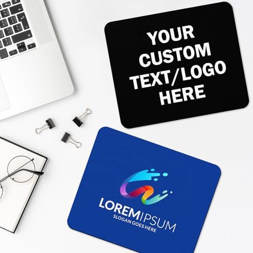 200 Pack Custom Mouse Pad Bulk with Photo Logo, Personalized Laptop Desk Mat - Image 6
