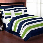 Navy Blue Fabric Memory/Memo Photo Bulletin Board - Image 4