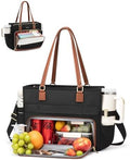 LOVEVOOK Work Tote Bag for Women,Laptop Bag with File Organizer for Teacher by LOVEVOOK