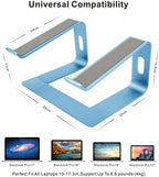 Laptop Stand,Ergonomic Aluminum Laptop Mount Computer Stand,Detachable Laptop Riser,Notebook Holder Stand,All 10-17.3" Laptops (Sky Blue) - Image 3