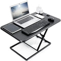 VIVO Black 32 in Single Top Standing Desk Converter, DESK-V032J by VIVO