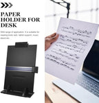VILLCASE Adjustable Document Stand and Copy Holder Desk Reading Rack with Non-Slip Base for Office and Home Use - Image 3