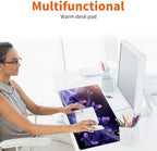Heated Desk Pad & Mouse Pad, 3 Heat Levels, 3-Hour Auto Shut-Off - Image 7