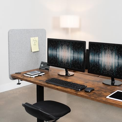 VIVO Gray Clamp-on 24 x 24 in Privacy Panel, PP-1-V024G - Image 2