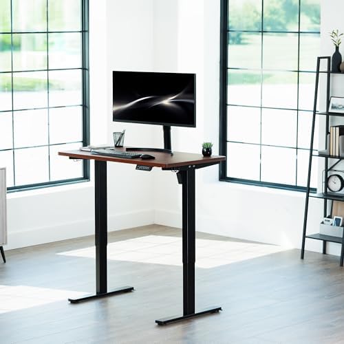 VIVO Dark Walnut 43 x 24 in Solid Table Top, DESK-TOP43D - Image 2