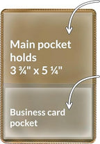 StoreSMART® - Gold-Back Auto Insurance & ID Card Holders - 200 Pack - RFS20-GOLD200 - Image 2