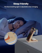 3 in 1 Wireless Charging, Wireless Charger Stand for Multiple Apple Devices, Wireless Charger for iPhone 17 16 15 14 13 12 11 Pro Max XS XR 8, Apple Watch 11 9 8 7 6 SE 5 4 3 2, AirPods 3/2/Pro - Image 5