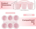 4 pack Classroom Caddy for School,Cup Caddy For Drink - Image 3