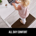 GORILLA GRIP Cushioned Antifatigue Kitchen Mat for Floor, 70x24, Brown - Image 7