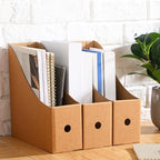 Thenshop 24 Pcs Magazine Files Cardboard Holders,Classic,Brown - Image 6