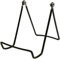 GIBSON HOLDERS 12 6AB Adjustable Wire Display Easels-3.75 W x 4.75 H w/ 2.25 Display Ledge, Black by GibsonHolders