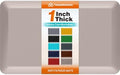 1-Inch Thick Anti-Fatigue Mat for Kitchen and Standing Desk, 20"x32", Khaki by Unknown