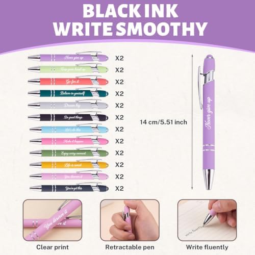Sprial Notebooks with Pens Bulk 48 Pack, 5.5 x 4.7 Inch, Floral - Image 3