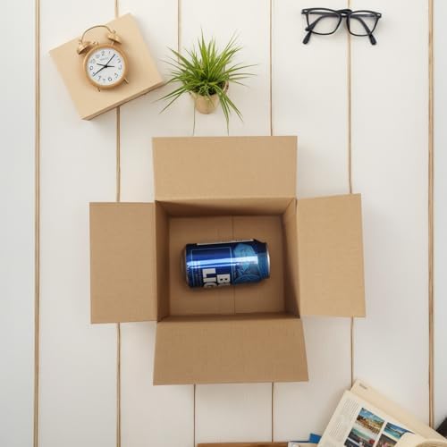 7x6x5 Brown Shipping Boxes Set of 25, Kraft Corrugated Cardboard Small Boxes Mailers for Packaging - Image 5