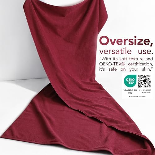 American Soft Linen 100% Cotton Luxury Turkish Towels, 40x80 XL Bath Sheet - Image 3