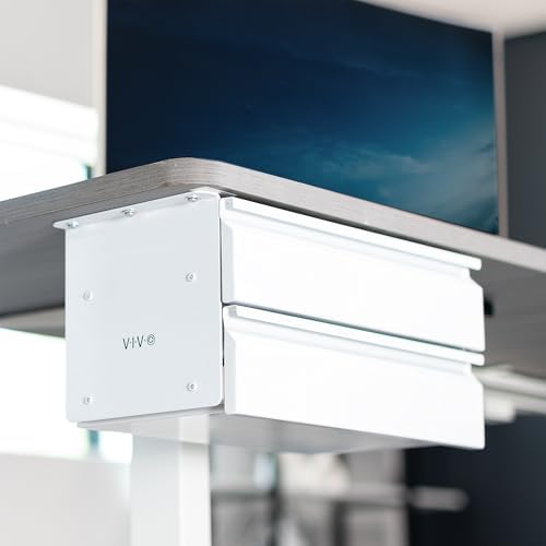 VIVO White 16 in Slide Out Dual Tier Desk Drawer, DESK-DR02W - Image 4