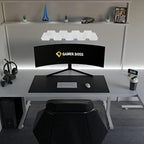 Gamer Boss - Gaming Mouse Pad - 48 x 24 Inches - 4mm Thick with Stitched Edges, Non-Slip Rubber Base, Premium Cloth Mousepad, Desk Mat for Laptop, Keyboard, Computer & PC (Mega, Black) - Image 3