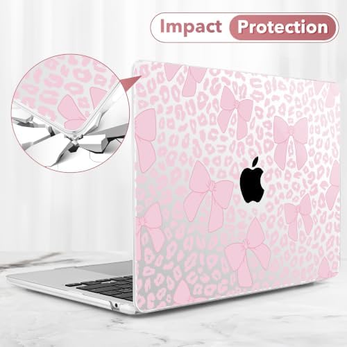 May Chen for M5 MacBook Air 13.6 Inch Case 2026 2025 2024-2022 Release M5 A3449 M4 A3240 M3 A3113 M2 A2681, Plastic Hard Shell Case for MacBook Air 13.6" with Retina Display, Bow P947 - Image 6