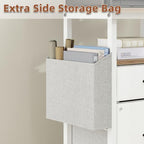 GYIIYUO 2 Drawer File Cabinet 24''W, Mobile Filing Cabinet, Printer Stand - Image 7