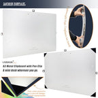 Three Clip Aluminum 11x17 Clipboard Metal Stainless Hangable A3 Clipboards - Image 4