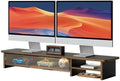 Fenge Monitor Stand with Acrylic Display Drawer for Figures & Collectibles by Fenge