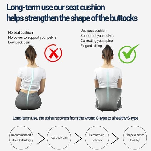 Season Guard Ergonomic Lumbar Support Pillow, Back Pain Posture Corrector - Image 3