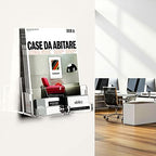 NIUBEE Acrylic Brochure Flyer Menu Pamphlet Holder Display Stand 8.5 x 11 - Image 6