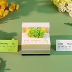 2027 3D Paper Carving Desk Calendar With LED Light - Image 2