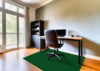 Rhino Mats, Rhino Hide Chair Mat (Lip Option), Office Computer Chair Mat for Hardwood, Tile, Laminate, Concrete and Vinyl Floors, Anti-Slip (Green, 48”x48”-Square) - Image 4
