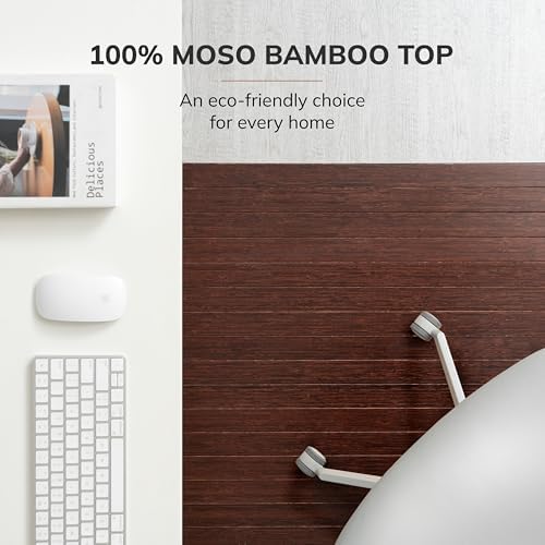 Anji Mountain 48" x 36" Bamboo Office Chair Mat for Carpet & Hardwood Floor - Image 3