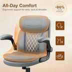 Office Desk Chair, Ergonomic Computer Chair with Unique Dual-Layer Support - Image 4