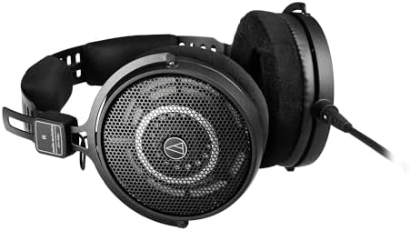 Audio-Technica ATH-R50X Professional Open-Back Reference Headphones - Black Bundle with Case, Stand, Cable, and Austin Bazaar Polishing Cloth - Image 4