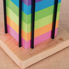 Really Good Stuff Sticky Note Tower - 1 Tower, 5"W by 5"D by 1"H, Notes Holder, Office And School Supplies, Teacher Must Haves, Aesthetic Desk Organizer - Image 3