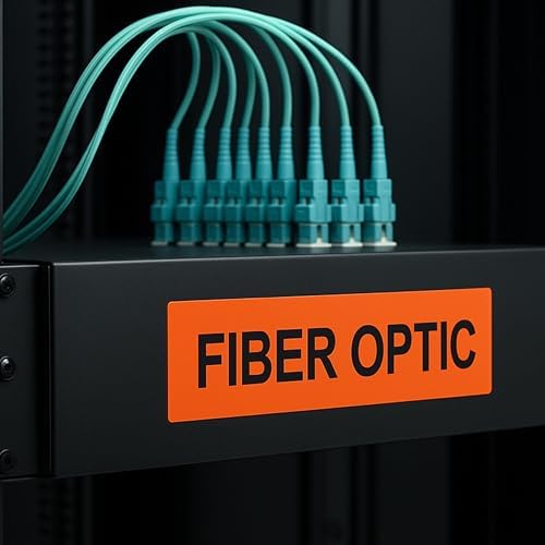 Professional Fiber Optic ID Solutions: Ultra-Durable PA6 Markers & High-Resistant UV-Cured Label Packs (Fiber Optic Label Kit) - Image 6
