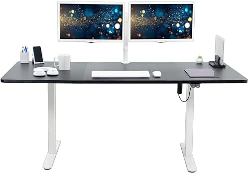 VIVO Black 71 x 30 in Standing Desk, DESK-KIT-0W7B by VIVO
