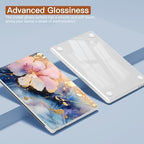 CISSOOK Case for MacBook Air 15 inch M5 M4 M3 M2 2026 2025 2024 2023 Flower - Image 3