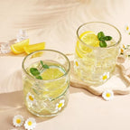 SiliFine 2 PCS Flower Icon Juice Glasses - Image 5