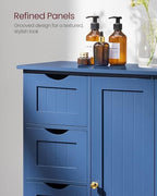 VASAGLE Floor Storage Cabinet, Farmhouse, 4 Drawers and 1 Door,32.3" H - Image 7