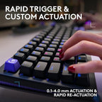 Logitech G512 X 75 TMR + Linear Switch Mechanical Gaming Keyboard - Black - Image 4