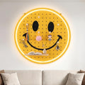 Smile Neon Pegboard Wall Organizer, 15.7 Inches by Unknown