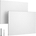 EVERHANGER Metal Pegboard Panels, Heavy Duty Pegboard Wall Organizer by ToolStorageOrganizer