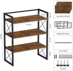 YINMIT Desk Shelf Organizer for Top of Desk with 3-Tier Open Shelves - Image 3