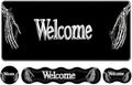 Keyboard Wrist Rest Set,Memory Foam Wrist Support Mouse Pad,31.5"x11.8" Desk Mat for Comfortable Typing & Pain Relief,Non-Slip Base for Office & Home Use - Funny Skeleton by Unknown