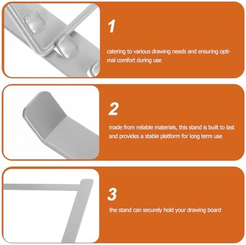 Adjustable Copy Stand for Artists, Carbon Steel Tablet Holder - Image 3