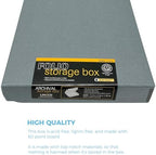 Lineco Clamshell Archival Storage Box, 11.5x17.5x1.75 Inch, Gray - Image 3