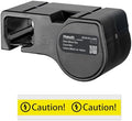 MakeID D50 All-Weather PET Label Cartridge for Indoor/Outdoor Component and Equipment Labeling, Safety Identification, Asset Tracking, Electrical Labeling - for D50 Label Printer by MakeID