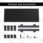 FRMSAET Office Product 20/24/30 inch Keyboard Drawer Tray(20 in, Black) - Image 5
