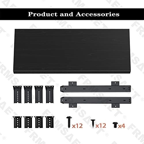FRMSAET Office Product 20/24/30 inch Keyboard Drawer Tray(20 in, Black) - Image 5